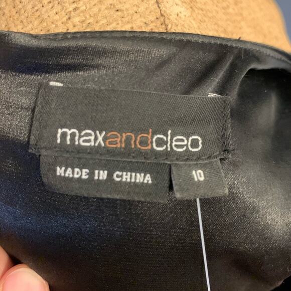 NWT MaxandCleo Black Dress Formal Dressy Size 10 - Picture 5 of 7